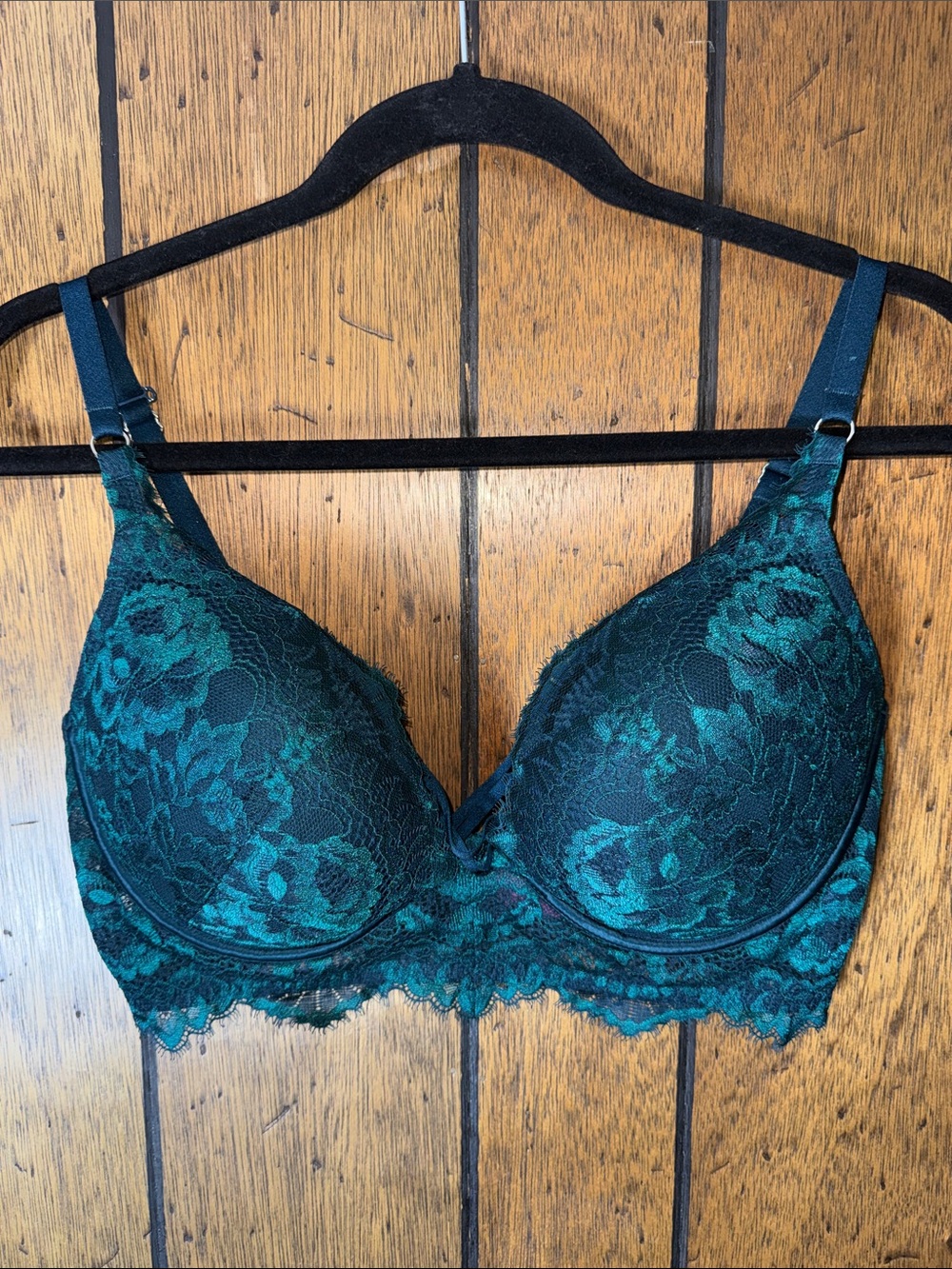 La SENZA Emerald Green Lace Underwire Bra